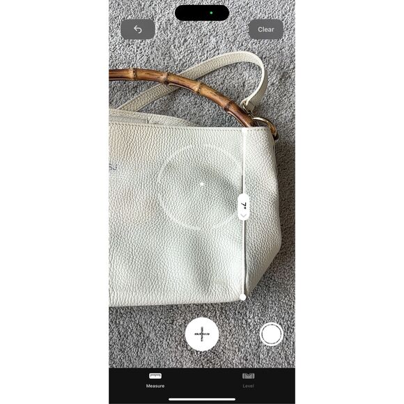 Mark and Graham Bamboo Elisabetta crossbody white, $298 - Picture 12 of 13